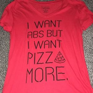 Pizza v-neck